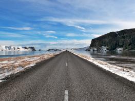 [포토뉴스]아이슬란드의 뻥 뚫린 도로 기사 이미지
